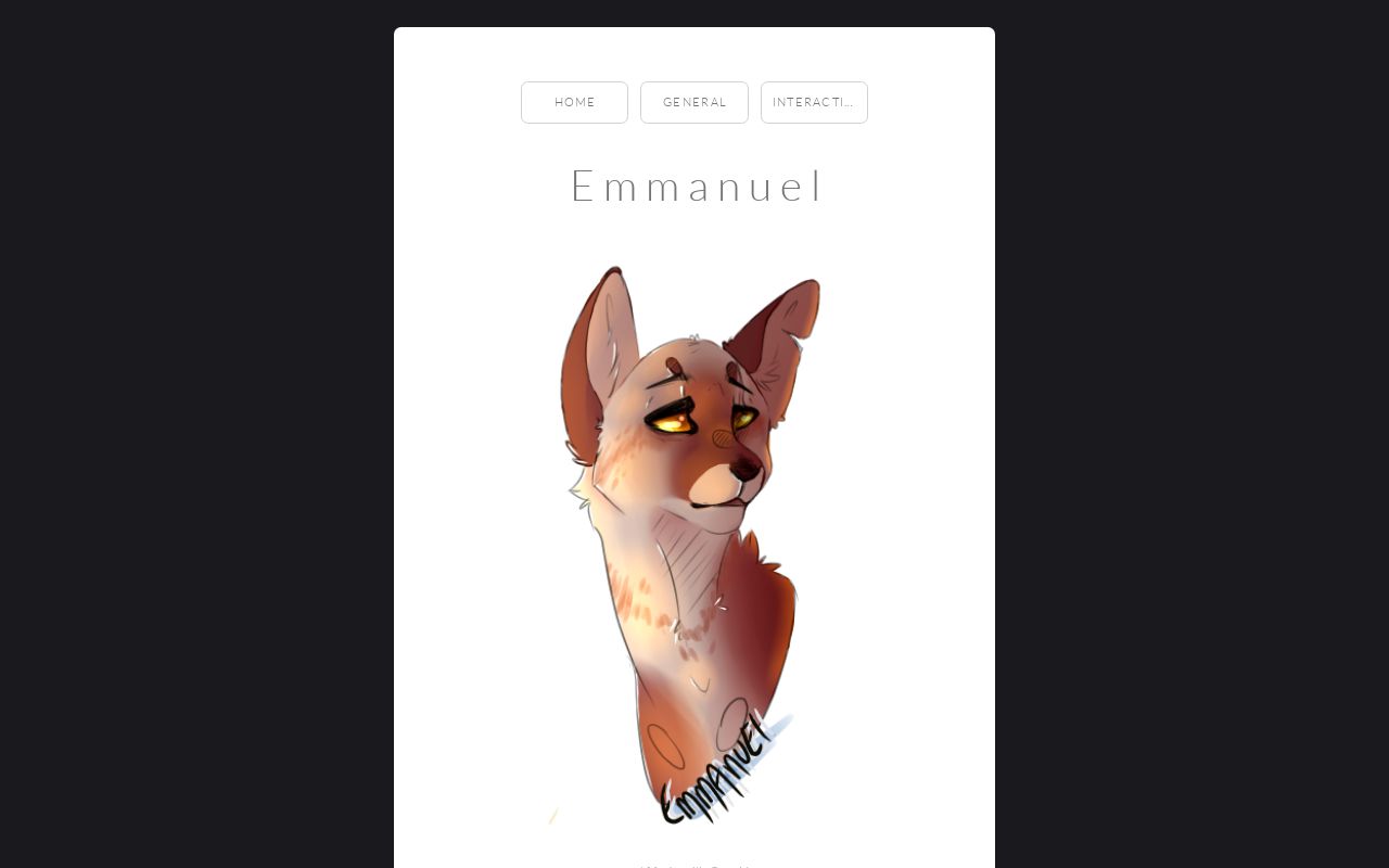 Carrd profile picture for @emmanuel